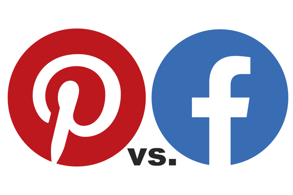 Pinterest versus Facebook